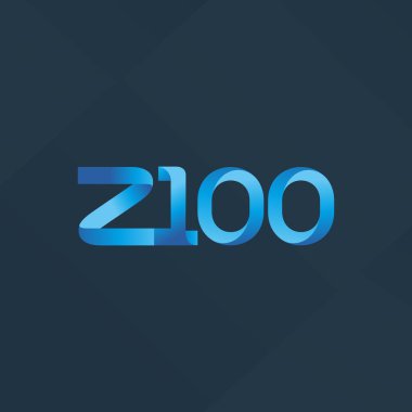 ortak mektup logo Z100 vektör çizim