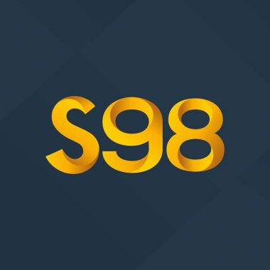 ortak mektup logo s 98 vektör çizim