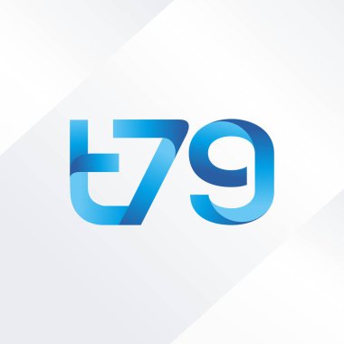 ortak mektup logo vektör çizim