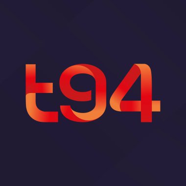 ortak mektup logo vektör çizim