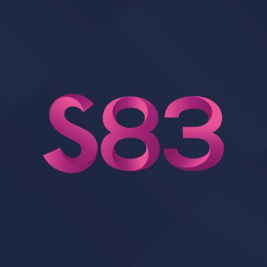ortak mektup logo s 83 vektör çizim