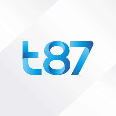 ortak mektup logo vektör çizim