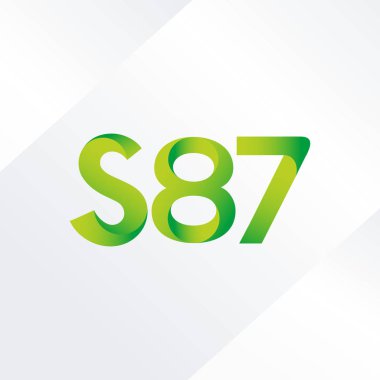 ortak mektup logo vektör çizim