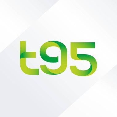 ortak mektup logo vektör çizim