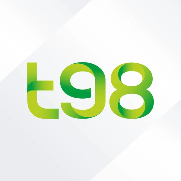 Wspólny List Logo T98 Ilustracja Wektorowa — Wektor stockowy