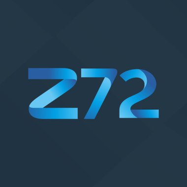 ortak mektup logo Z 72 vektör çizim