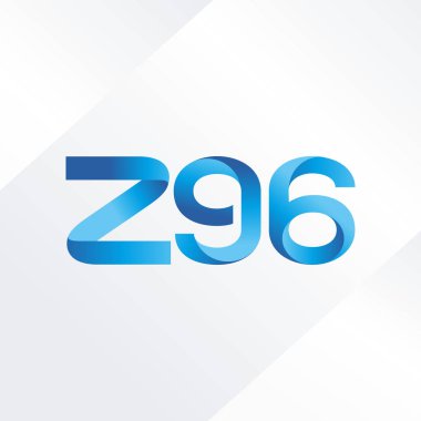 ortak mektup logo z 96 vektör çizim