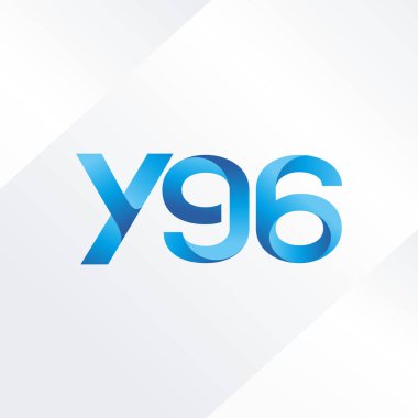 ortak mektup logo Y96 vektör çizim