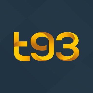 ortak mektup logo vektör çizim