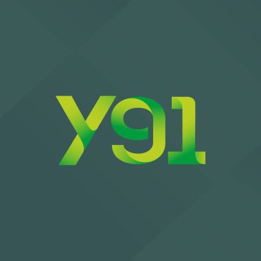 ortak mektup logo Y91 vektör çizim