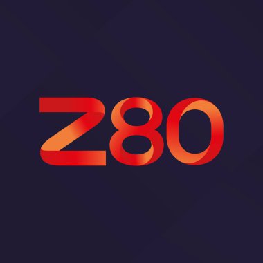 ortak mektup logo Z80 vektör çizim