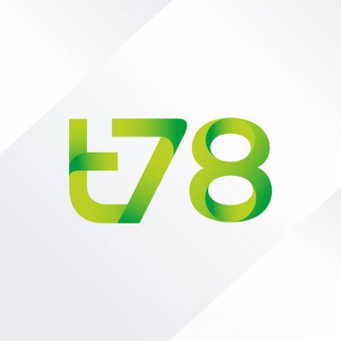 ortak mektup logo vektör çizim