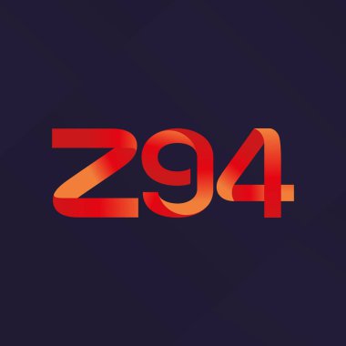 ortak mektup logo Z94 vektör çizim