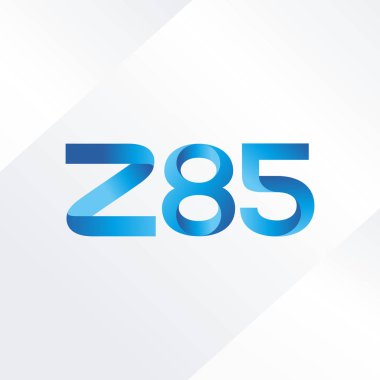 ortak mektup logo Z85 vektör çizim
