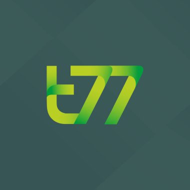 ortak mektup logo vektör çizim