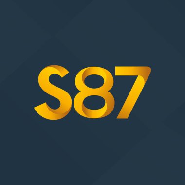 ortak mektup logo vektör çizim