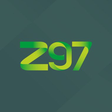 ortak mektup logo Z97 vektör çizim