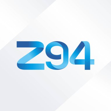 ortak mektup logo Z94 vektör çizim