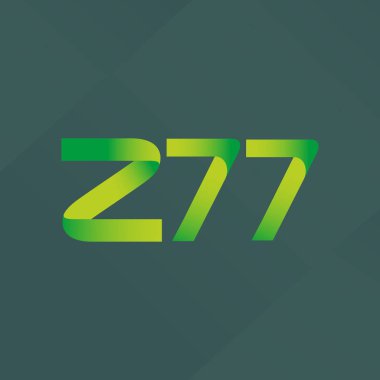 ortak mektup logo Z 77 vektör çizim