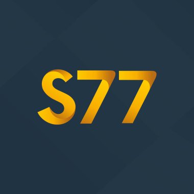 ortak mektup logo s 77 vektör çizim