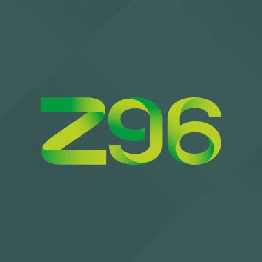 ortak mektup logo Z96 vektör çizim