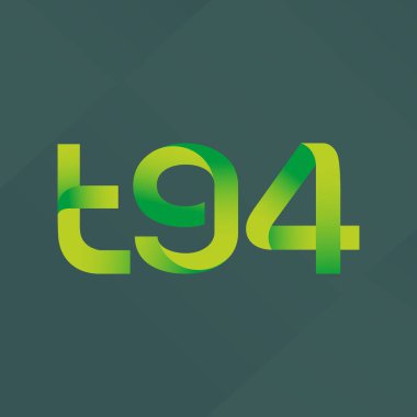 ortak mektup logo vektör çizim