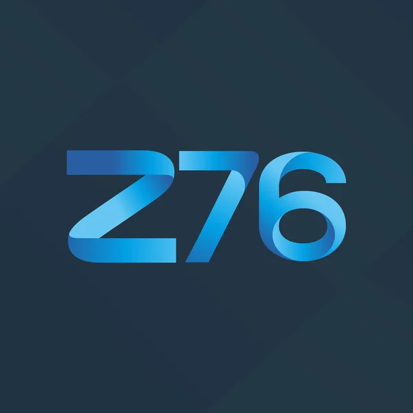 Wspólny List Logo Ilustracja Wektorowa Z76 — Wektor stockowy