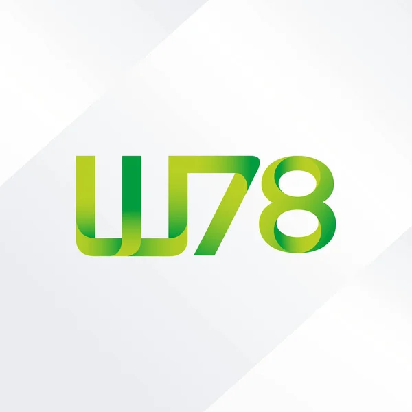 W78 Gemensam Skrivelse Logotyp Vektorillustration — Stock vektor