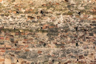 Eski tuğla duvar