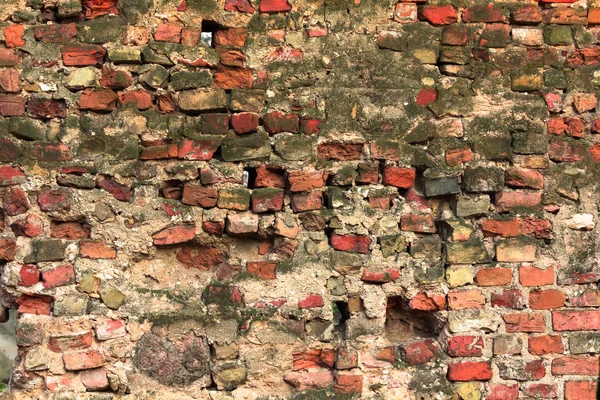 Old brick wall, under construction background