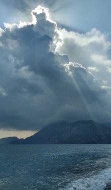 Kumsaldaki bulutlar
