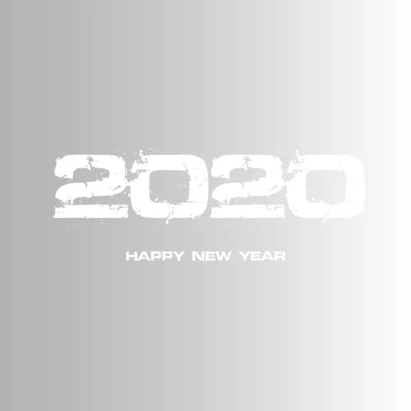 Fundo do vetor 2020. Ano Novo e Natal em 2020 . —  Vetores de Stock