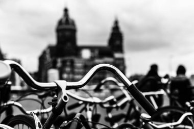 Bisiklet şehir - Amsterdam