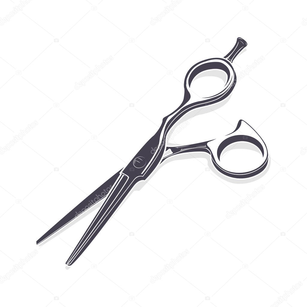 scissors hairdressers monochrome