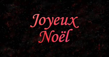 Siyah arka plan üzerine Fransızca 