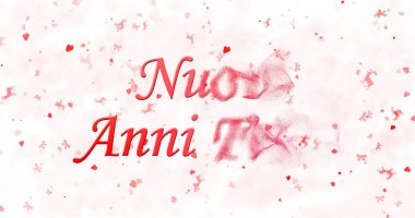 Mutlu yeni yıl metin İtalyanca 
