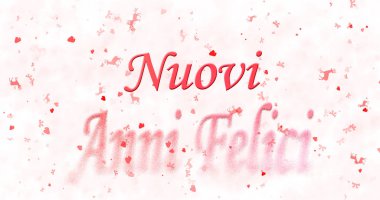 Mutlu yeni yıl metin İtalyanca 