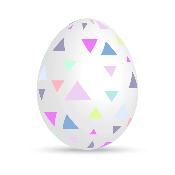 Painted easter egg — Stock Vector