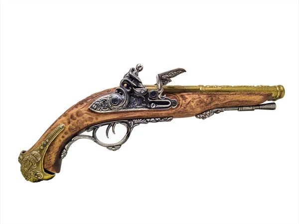Velha Pistola Madeira Vintage — Fotografia de Stock