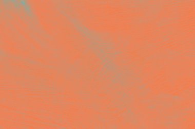 Turkuaz desenli parlak turuncu soyut bir arka plan. Ahşap doku