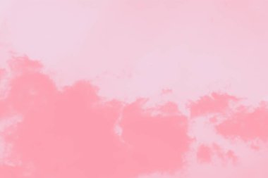 Pastel pembe mercan eğimli arka plan. Pembe suluboya soyut gökyüzü arkaplanı
