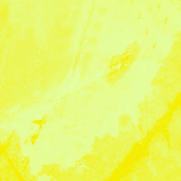 天然矿岩宏观采石 生机勃勃的黄色调 — 图库照片