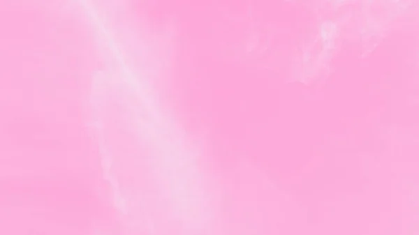 Rózsaszín Égbolt Háttér Puha Fehér Felhők Másold Helyet Romantikus Formátumú — Stock Fotó