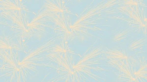 Light blue gray abstract background with fireworks pattern. 16:9 panoramic format