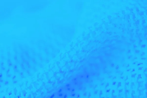 Blue fabric mesh textile background, knitting background texture. Toned photo