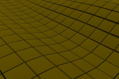 Dalgalı yüzeyi küp, arka plan yaptı