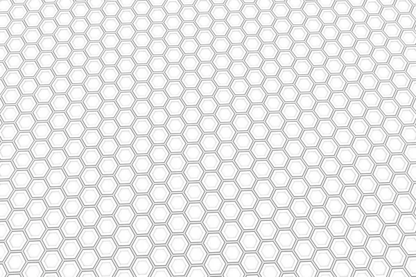 Abstract background made of hexagons, wall of hexagons — Stock Photo, Image