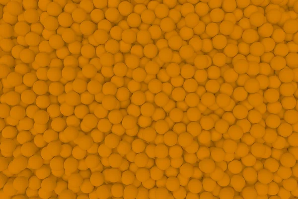 오렌지 메이 트 공 설정 배경의 3d 렌더링 벽 — 스톡 사진