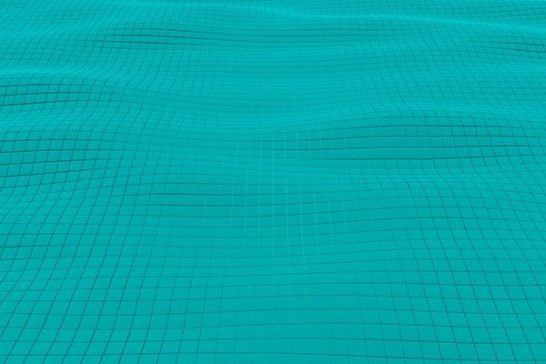キューブ、抽象的な背景の波状 — ストック写真