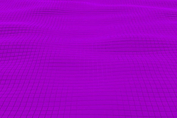 Волнистая поверхность из кубиков, абстрактный фон — стоковое фото